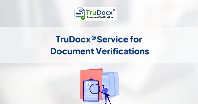 TruDocx® Service for Document Verifications